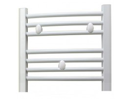 1000mm Wide 400mm High Heated Towel Rail White