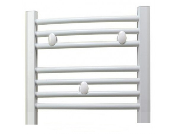 1100mm Wide 400mm High Heated Towel Rail White