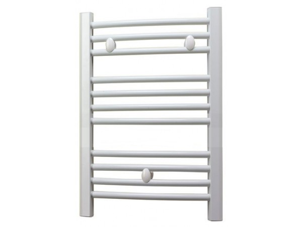 1300mm Wide 600mm High Heated Towel Rail White