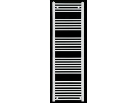 200mm Wide 1600mm High Heated Towel Rail White