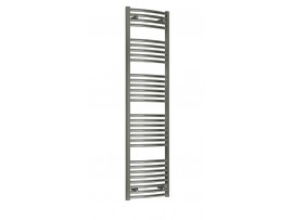 200mm Wide 1600mm High Tall Heated Towel Rail Chrome Flat