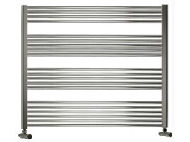 750mm Wide 1100mm High Towel Radiator Chrome