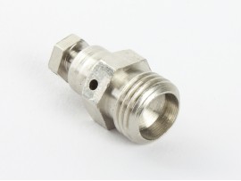 Manual Air Vent Bleed Plug Valve 1/4" For Towel Rail